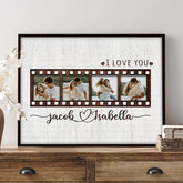 Personalised Mens Valentines Gifts | Custom Canvas Prints
